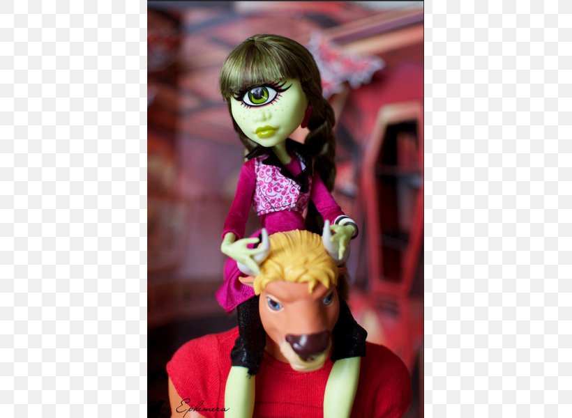 Doll Monster High Mattel Klops, PNG, 600x600px, Doll, Figurine, Footwear, Klops, Magenta Download Free
