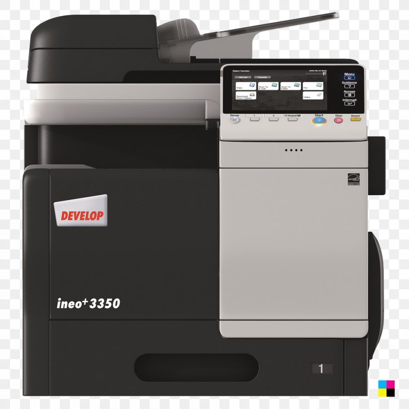 Multi-function Printer Konica Minolta Printing Photocopier, PNG, 1000x1000px, Multifunction Printer, Color, Color Printing, Computer Network, Document Download Free