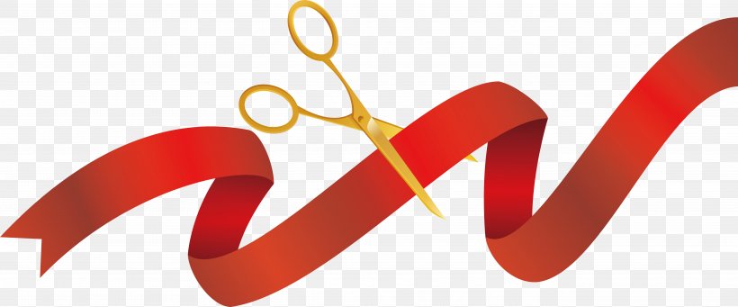 Opening Ceremony Ribbon Scissors, PNG, 5448x2270px, Ribbon, Brand, Logo, Opening Ceremony, Product Design Download Free