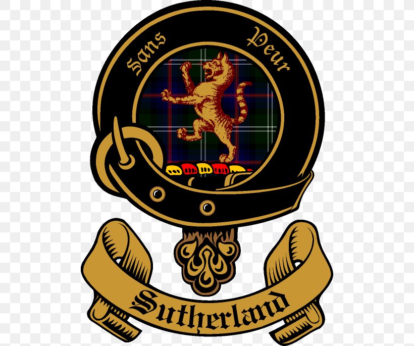 Clan Sutherland Scottish Crest Badge Scottish Clan Clan MacLeod, PNG, 500x685px, Sutherland, Ancestor, Badge, Brand, Clan Download Free