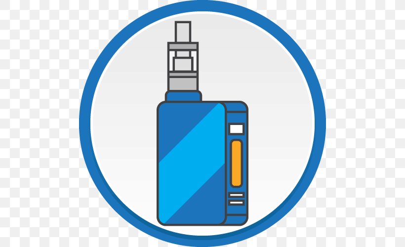 Clip Art Electronic Cigarette Vector Graphics Smoking, PNG, 500x500px, Electronic Cigarette, Area, Brand, Cigarette, Logo Download Free