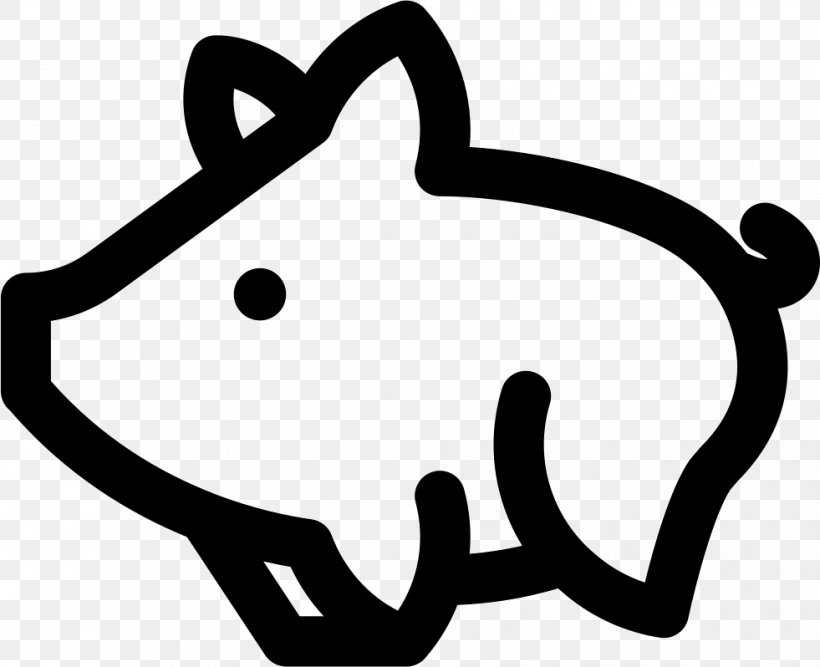 Pig, PNG, 981x798px, Pig, Animal, Black And White, Domestic Pig, Facial Expression Download Free