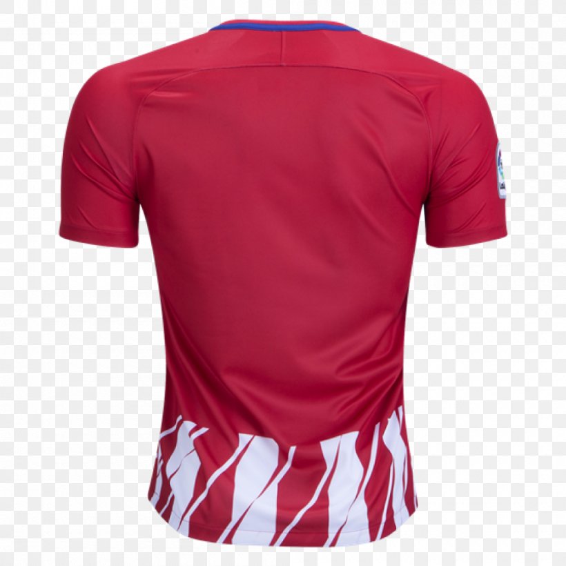 2018 World Cup Atlético Madrid Jersey Football La Liga, PNG, 1000x1000px, 2018 World Cup, Active Shirt, Antoine Griezmann, Atletico Madrid, Clothing Download Free