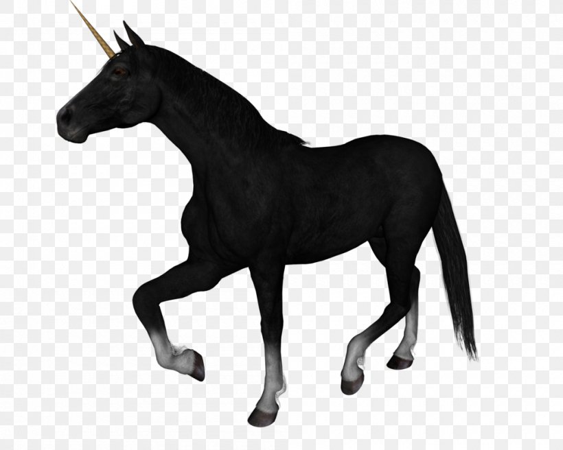 Arabian Horse Rocky Mountain Horse Black Roan Unicorn, PNG, 1000x800px, Arabian Horse, Animal, Animal Figure, Animation, Bay Download Free