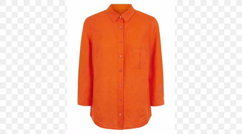 Blouse, PNG, 1248x694px, Blouse, Orange, Shirt, Sleeve Download Free