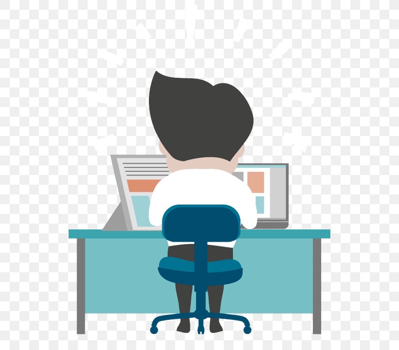 Cartoon Sitting Furniture Clip Art Job, PNG, 550x720px, Cartoon, Chair, Desk, Furniture, Job Download Free