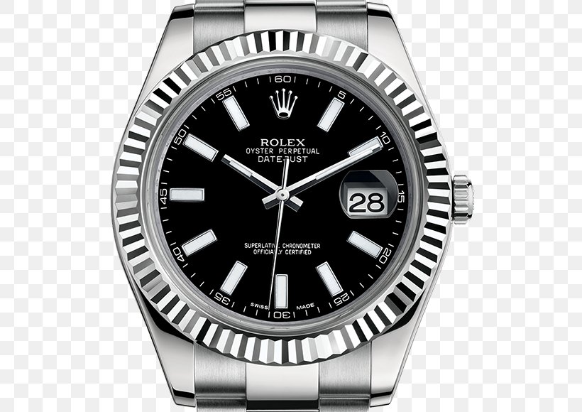Rolex Datejust Rolex Daytona Watch Rolex Oyster Perpetual Datejust, PNG, 518x580px, Rolex Datejust, Automatic Watch, Black And White, Brand, Chronometer Watch Download Free