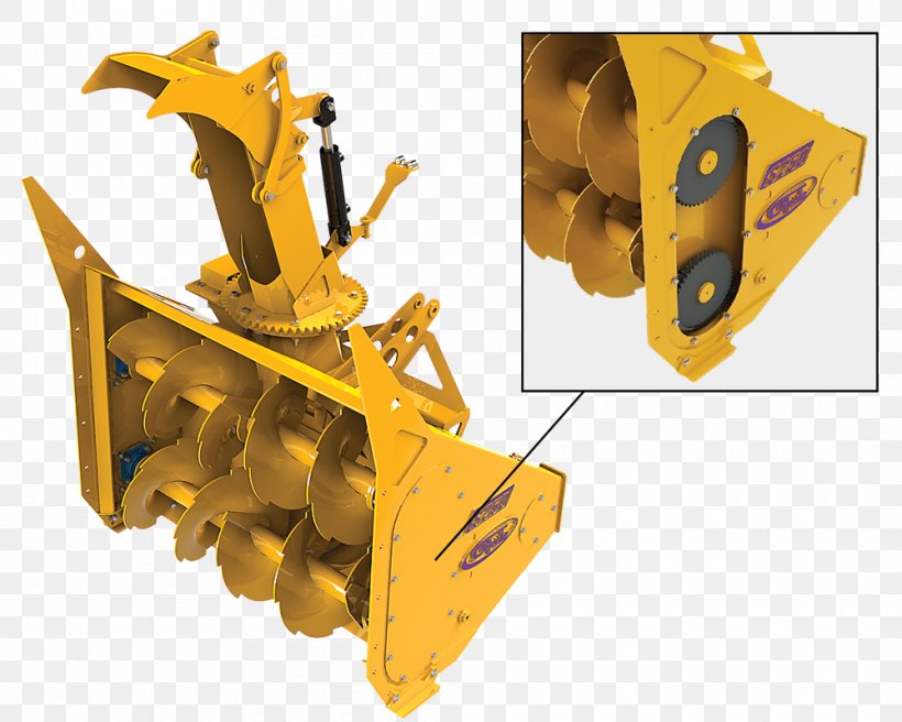 Snow Blowers Harco AG Equipment Snow Removal Tractor, PNG, 1000x800px, Snow Blowers, Bulldozer, Construction Equipment, Continuous Track, Harco Ag Equipment Download Free