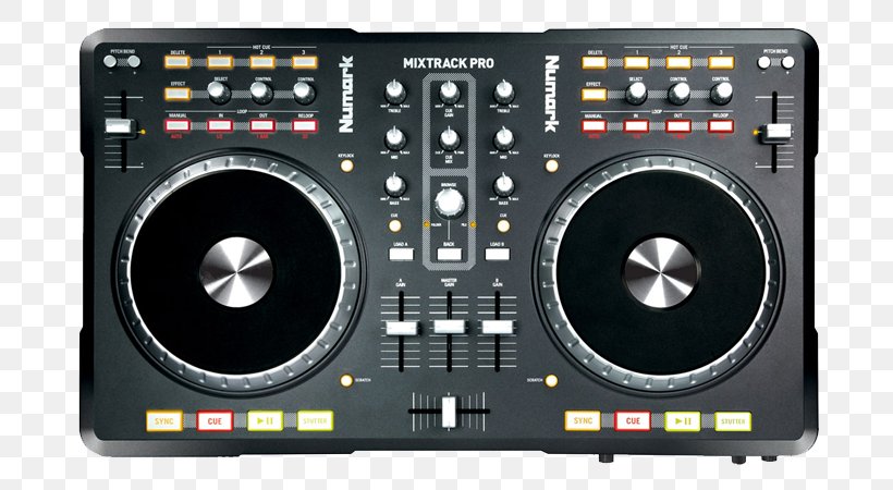 DJ Controller Numark Industries Numark Mixtrack Pro III Disc Jockey, PNG, 800x450px, Dj Controller, Audio, Audio Equipment, Audio Mixers, Audio Receiver Download Free