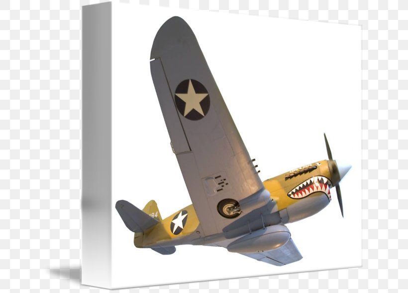 Propeller Aircraft Curtiss P-40 Warhawk Aviation Gallery Wrap, PNG, 650x588px, Propeller, Aircraft, Aircraft Engine, Airplane, Art Download Free