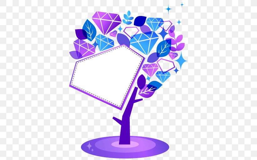 Trees,purple,envelope,Copywriter Background Elements,Luminous Purple, PNG, 510x510px, Cartoon, Art, Clip Art, Comics, Designer Download Free