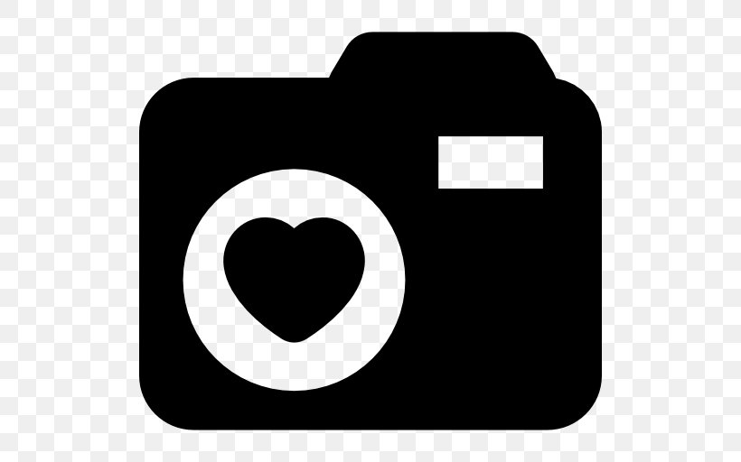 Black And White Photography Camera, PNG, 512x512px, Black And White, Black, Camera, Digital Cameras, Heart Download Free