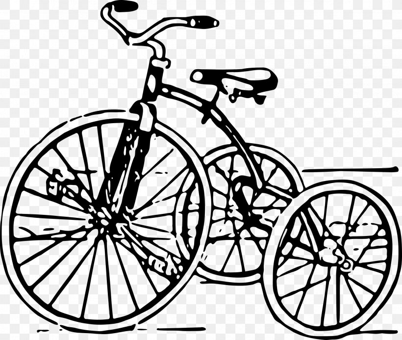 Tricycle Bicycle Auto Rickshaw Motorcycle Clip Art, PNG, 2400x2029px, Tricycle, Area, Auto Rickshaw, Bicycle, Bicycle Accessory Download Free