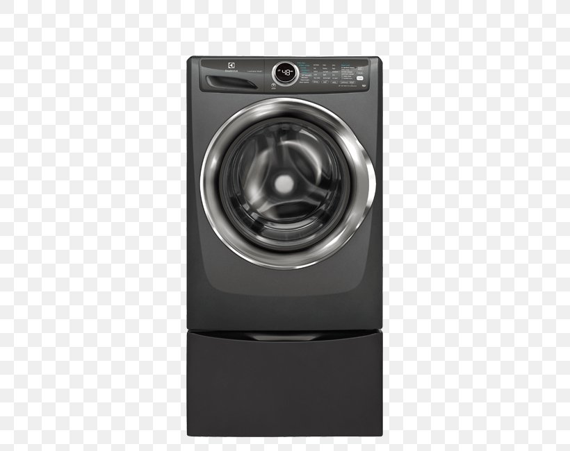 Washing Machines Electrolux EFLS617S Home Appliance, PNG, 632x650px, Washing Machines, Clothes Dryer, Combo Washer Dryer, Cubic Foot, Electrolux Download Free