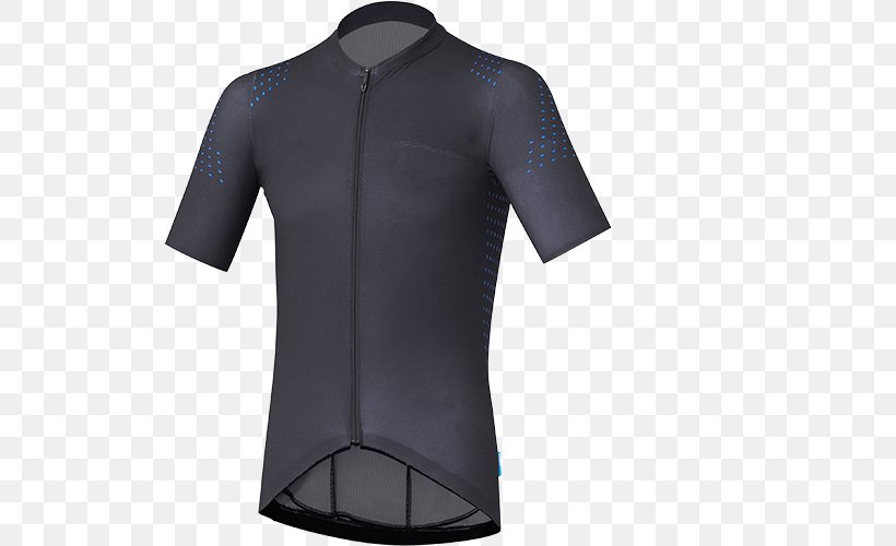 Cycling Jersey Polo Shirt Sleeve, PNG, 570x500px, Jersey, Active Shirt, Bicycle, Black, Blouse Download Free