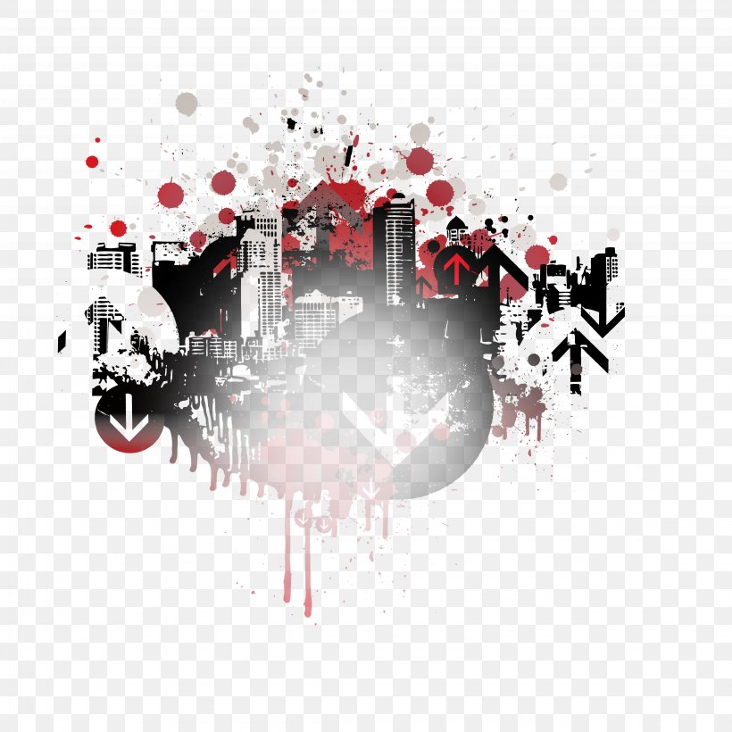 Illustration, PNG, 4500x4500px, Graffiti, Brand, Drawing, Photography, Red Download Free