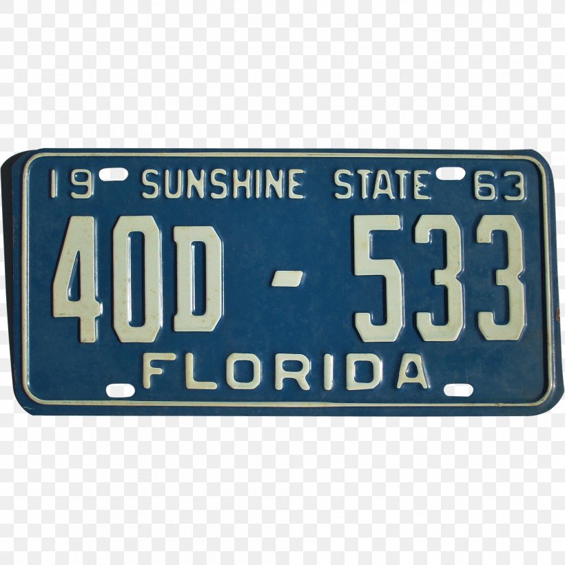 Vehicle License Plates Car Florida Motor Vehicle Registration Motorcycle Png 1985x1985px Vehicle License Plates Antique Antique