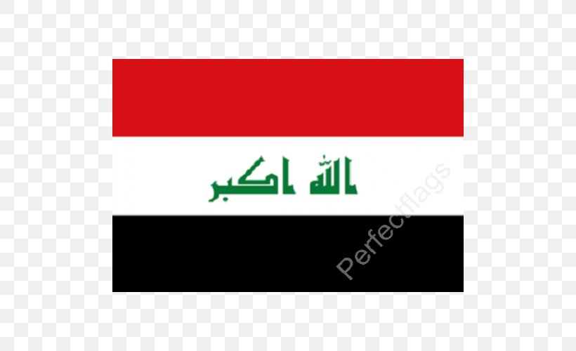 Flag Of Iraq Iran–Iraq War National Flag, PNG, 500x500px, Iraq, Brand, Country, Flag, Flag Of Afghanistan Download Free