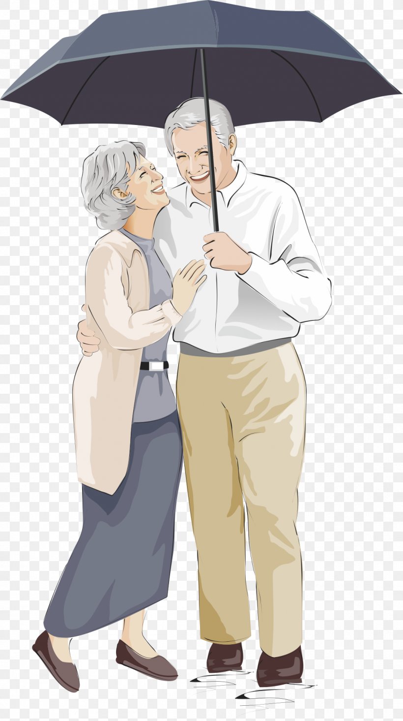 Old Age Love Storge Clip Art, PNG, 1104x1973px, Watercolor, Cartoon, Flower, Frame, Heart Download Free