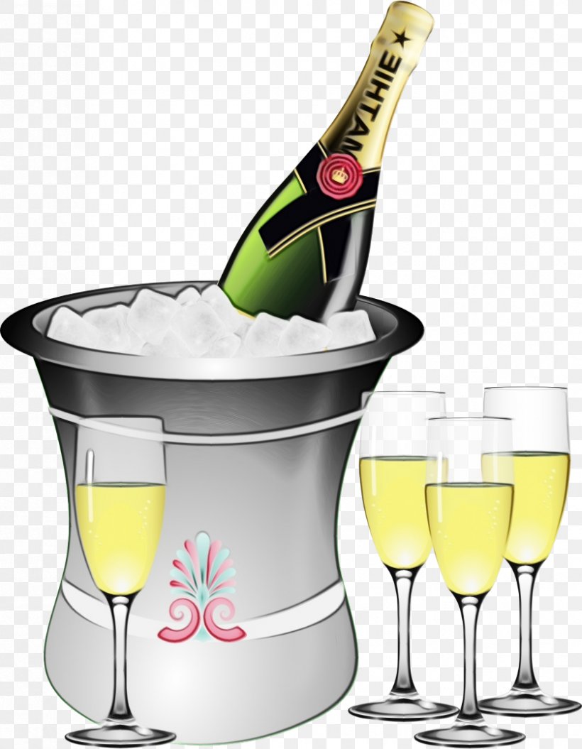 Champagne, PNG, 839x1080px, Watercolor, Alcohol, Alcoholic Beverage, Bottle, Champagne Download Free