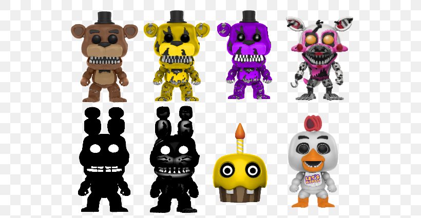 Five Nights At Freddy's 4 Five Nights At Freddy's: The Twisted Ones Freddy Fazbear's Pizzeria Simulator Funko Action & Toy Figures, PNG, 600x425px, Funko, Action Toy Figures, Doll, Fictional Character, Game Download Free