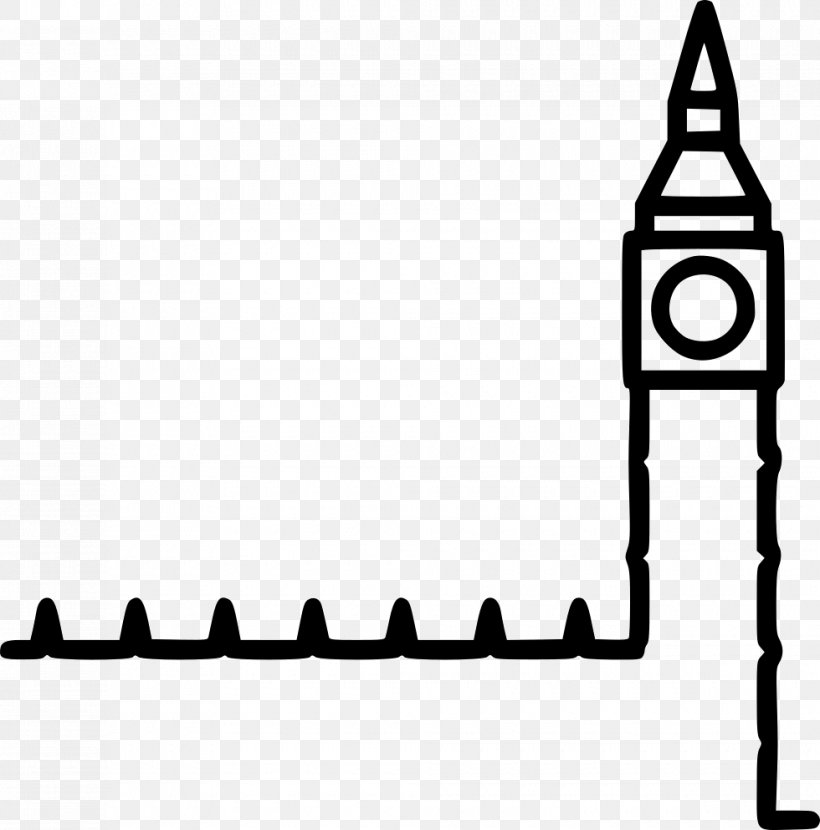 Big Ben Tower Of London, PNG, 980x992px, Big Ben, Area, Black, Black And White, Clock Tower Download Free