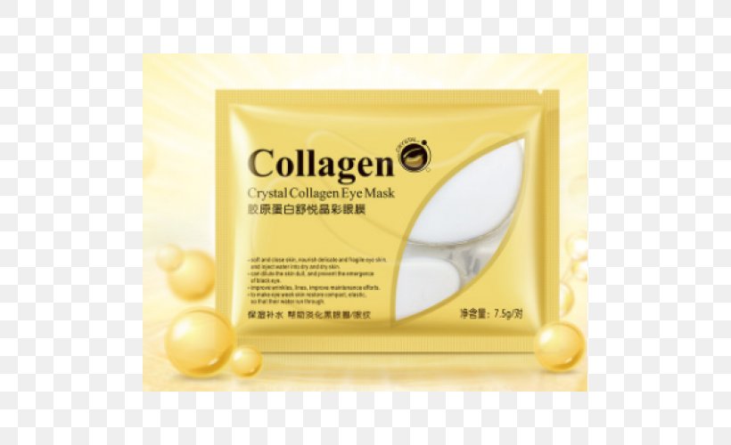 Collagen Blindfold Mask Eye Periorbital Dark Circles, PNG, 500x500px, Collagen, Antiaging Cream, Blindfold, Eye, Eyelid Download Free