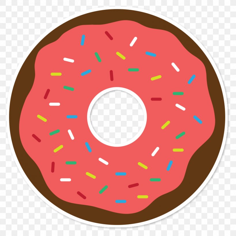 Donuts Drawing Adhesive Sticker Clip Art, PNG, 962x962px, Donuts, Adhesive, Art, Creativity, Drawing Download Free