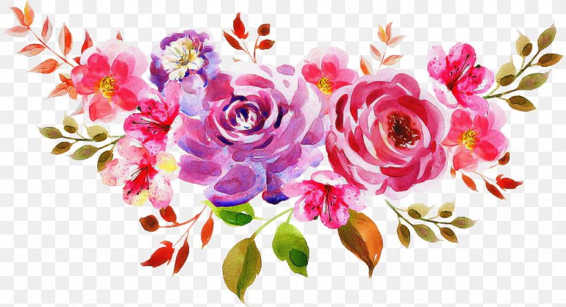 Garden Roses, PNG, 1024x556px, Pink, Floral Design, Flower, Garden Roses, Petal Download Free