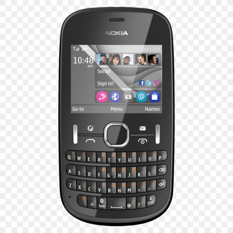 Nokia Asha 200/201 Nokia Asha 302 Nokia Asha 303 Nokia Asha 311, PNG, 1000x1000px, Nokia Asha 200201, Cellular Network, Communication Device, Electronic Device, Feature Phone Download Free