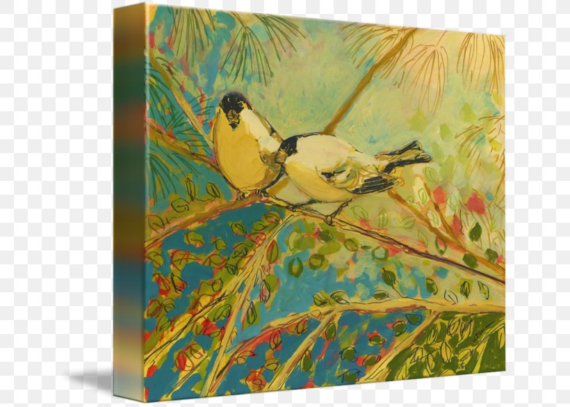 The Goldfinch Painting Finches Canvas Print, PNG, 650x585px, Goldfinch, Art, Artist, Beak, Bird Download Free