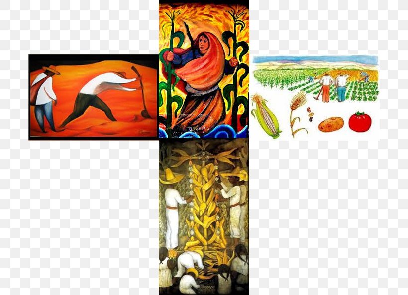 The Maize Festival Modern Art Visual Arts, PNG, 706x594px, Art, Diego Rivera, Fauna, Maize, Modern Architecture Download Free