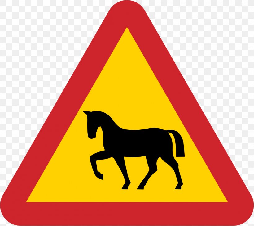 Traffic Sign Roadworks Warning Sign, PNG, 1153x1024px, Traffic Sign, Area, Grass, Highway, Horse Download Free