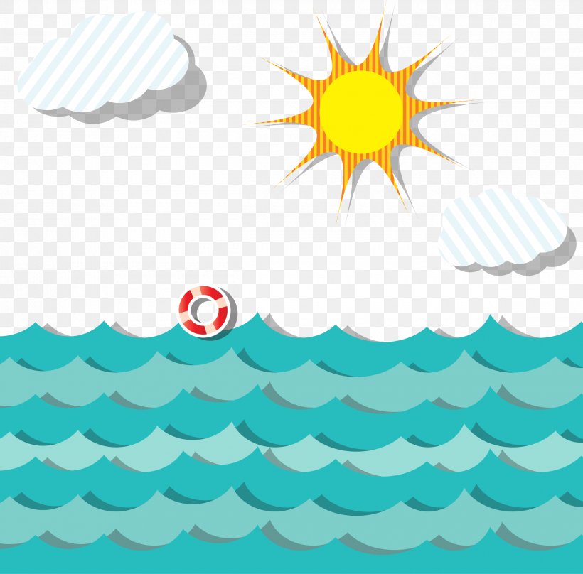 Cartoon Ocean Scene, PNG, 2500x2464px, Ship, Aqua, Area, Blue, Boat Download Free