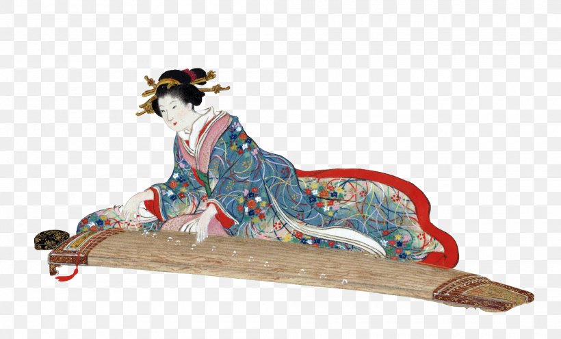 Japanese Art Ukiyo-e Koto, PNG, 2000x1209px, Watercolor, Cartoon, Flower, Frame, Heart Download Free