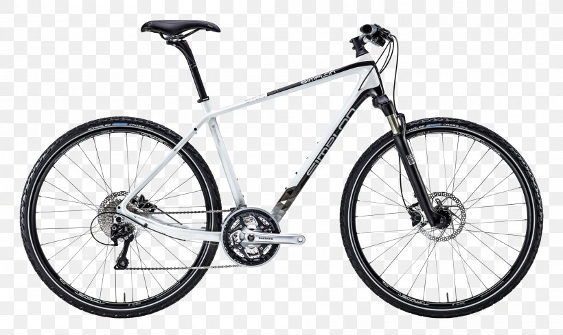 Cannondale Bicycle Corporation Hybrid Bicycle City Bicycle Mountain Bike, PNG, 2000x1193px, Bicycle, Automotive Tire, Bicycle Accessory, Bicycle Drivetrain Part, Bicycle Fork Download Free