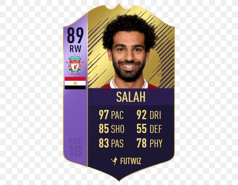 Mohamed Salah FIFA 18 2017–18 Premier League Liverpool F.C. FIFA 19, PNG, 420x638px, Mohamed Salah, Beard, Brand, Dejan Lovren, Facial Hair Download Free