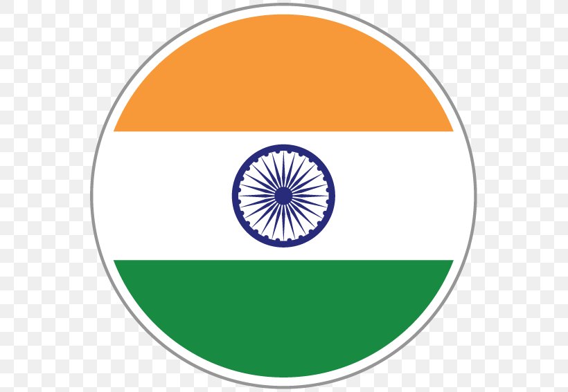 Flag Of India Clothing National Symbols Of India, PNG, 567x567px, Flag Of India, Area, Ashoka Chakra, Clothing, Flag Download Free
