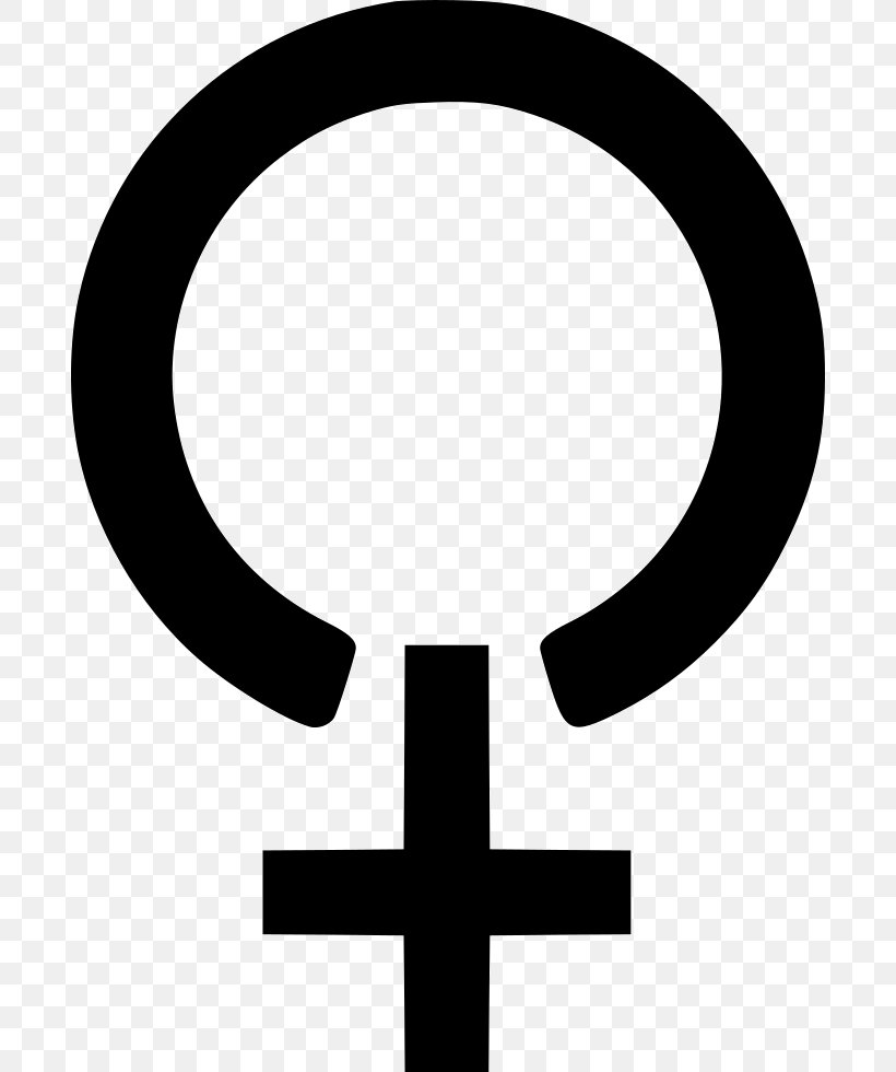 Gender Symbol Clip Art Female Vector Graphics Woman, PNG, 692x980px, Gender Symbol, Cross, Female, Line Art, Logo Download Free