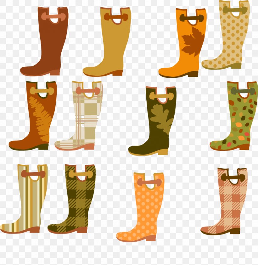 Shoe Boot Euclidean Vector, PNG, 1005x1033px, Shoe, Autumn, Boot, Cartoon, Footwear Download Free