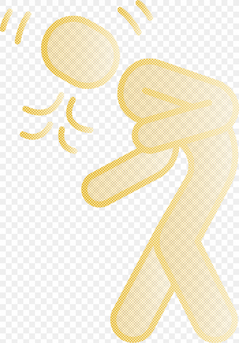 Coughing, PNG, 2097x3000px, Coughing, Material Property, Yellow Download Free