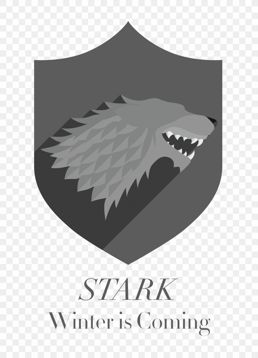 A Game Of Thrones Fire And Blood House Stark Winter Is Coming, PNG, 2592x3602px, Game Of Thrones, Artwork, Black And White, Brand, D B Weiss Download Free