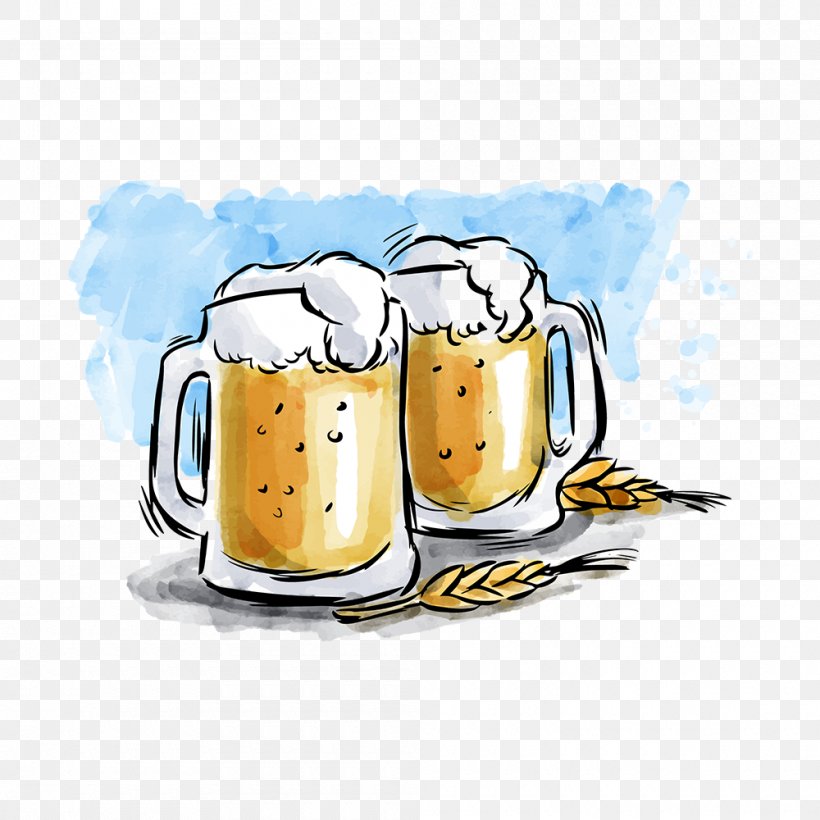 Beer Oktoberfest Ale Clip Art Brewing, PNG, 1000x1000px, Beer, Ale, Beer Glass, Beer Head, Bottle Download Free