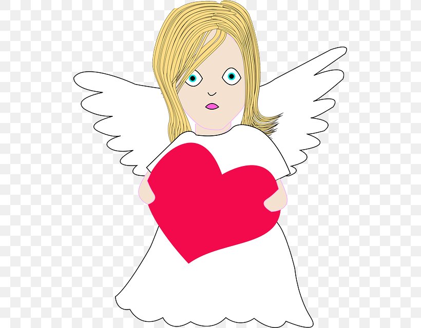 Heaven Angel Clip Art, PNG, 533x640px, Watercolor, Cartoon, Flower, Frame, Heart Download Free
