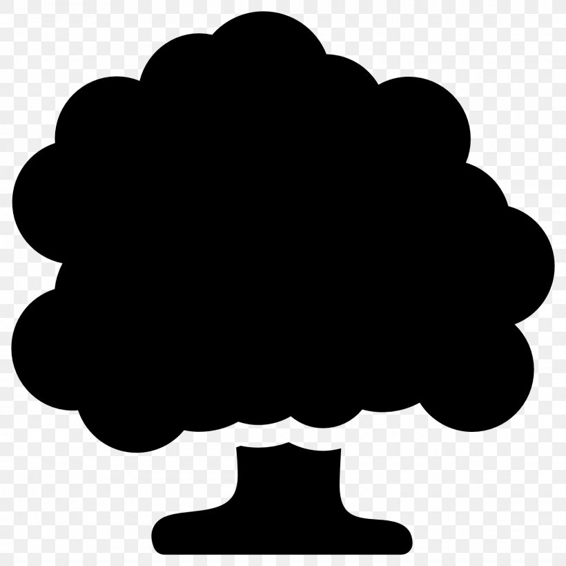 Broad-leaved Tree Oak Clip Art, PNG, 1600x1600px, Tree, Black, Black And White, Broadleaved Tree, Monochrome Photography Download Free