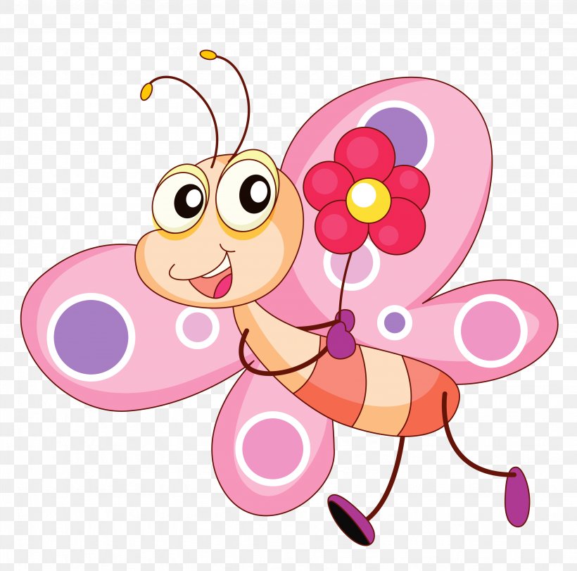 Butterfly Drawing Clip Art, PNG, 3069x3036px, Butterfly, Animation, Art, Caricature, Cartoon Download Free