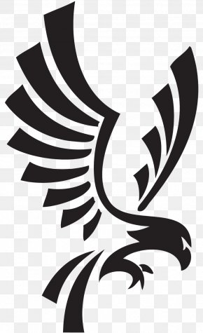 Black And White Logo Eagle Png 500x500px Black And White Artwork Bird Black Drawing Download Free