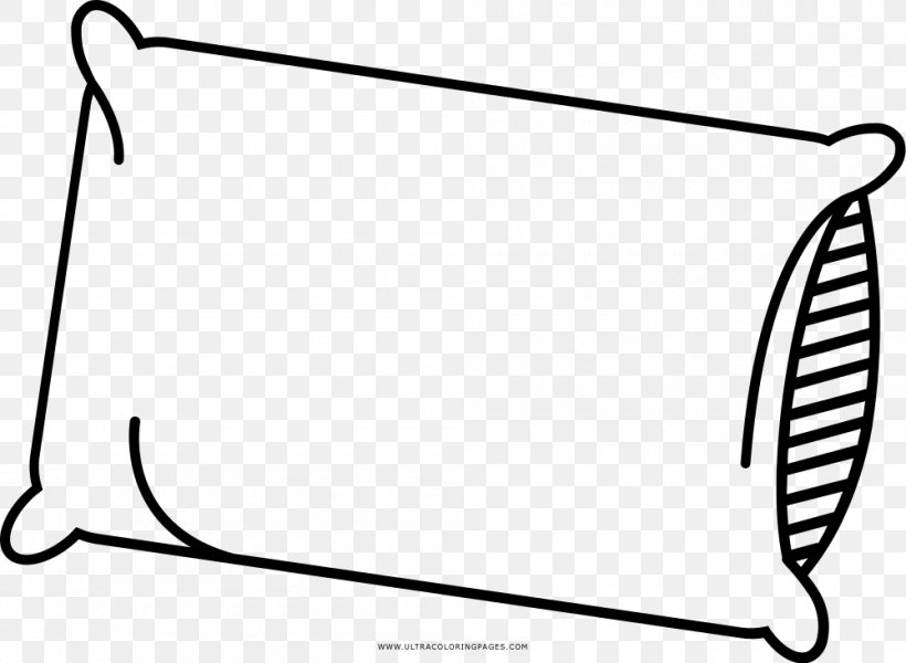Pillow Coloring Book Chair Drawing Hammock, PNG, 1000x732px, Pillow, Area, Black, Black And White, Chair Download Free