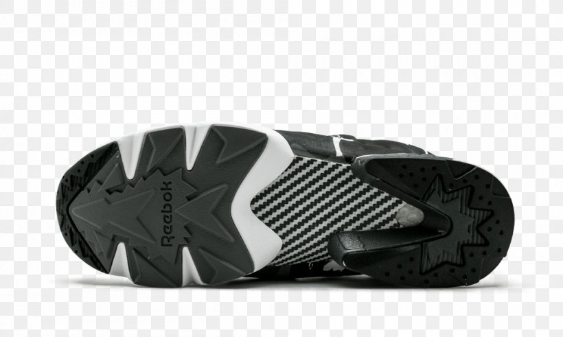 Reebok Pump Sneakers Shoe White, PNG, 1000x600px, Reebok, Adidas, Black, Brand, Cross Training Shoe Download Free