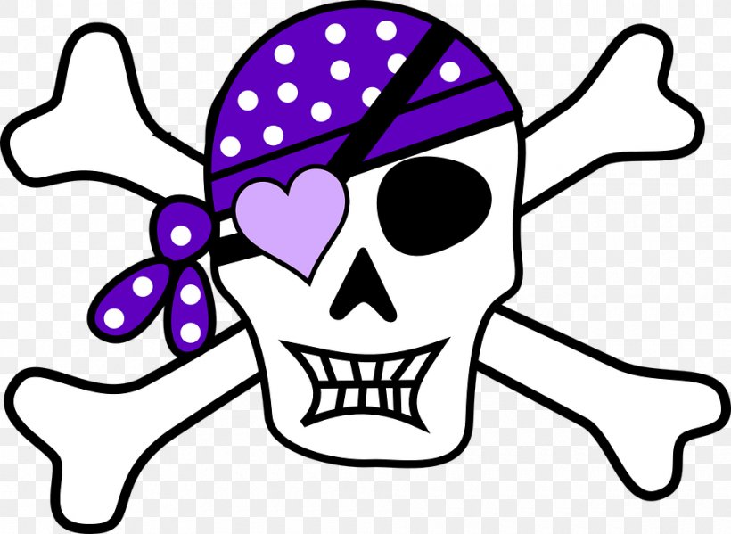 Clip Art Pirate Skull And Crossbones Jolly Roger, PNG, 960x702px, Watercolor, Cartoon, Flower, Frame, Heart Download Free